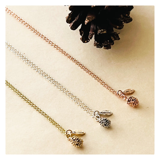 Pinecone Necklace