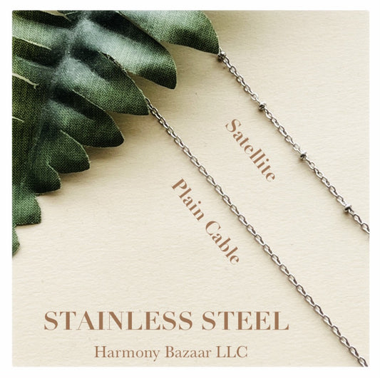 Sun & Mountain Teardrop Necklace